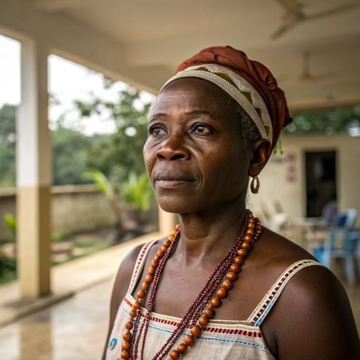 Igbo Jews woman from Igboland in southeastern Nigeria (Anambra, Enugu, Imo, Abia and Ebonyi states), with congregations in Abuja and other Nigerian cities and a small diaspora, related phenotype reference