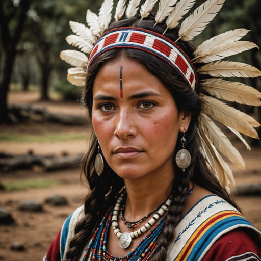 Indigenous Uruguayan woman from Uruguay