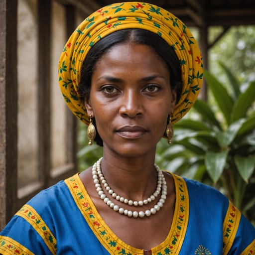 Indo-Vincentian woman from Saint Vincent and the Grenadines