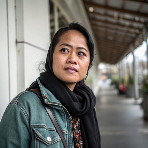 Indos woman from Originally the Dutch East Indies, now Indonesia, especially Java; today mostly the Netherlands, with communities in the United States and Australia.