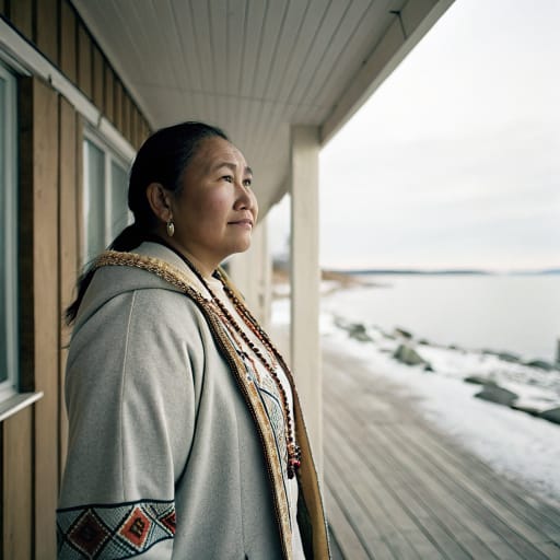 Innu woman from Nitassinan: interior Quebec and Labrador, Canada — related phenotype reference