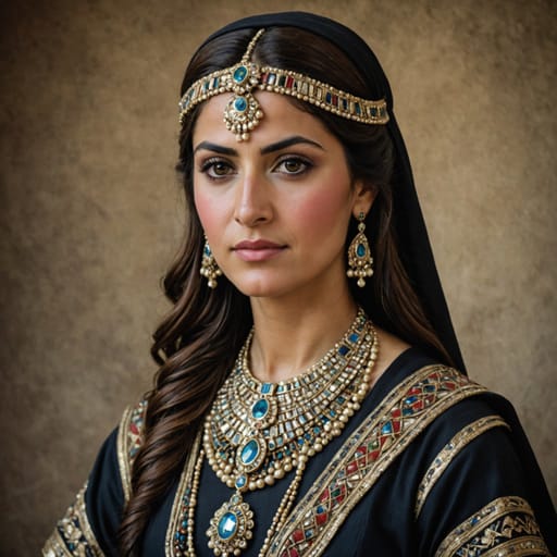Iraqi Assyrian woman from Iraq (Nineveh Plain)