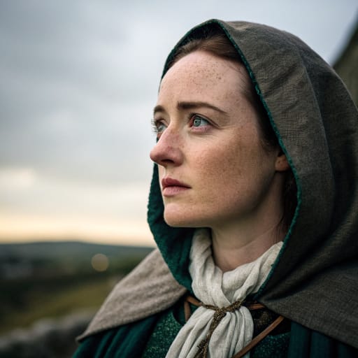 Irish woman from Ireland (Republic of Ireland, United Kingdom), variant 3