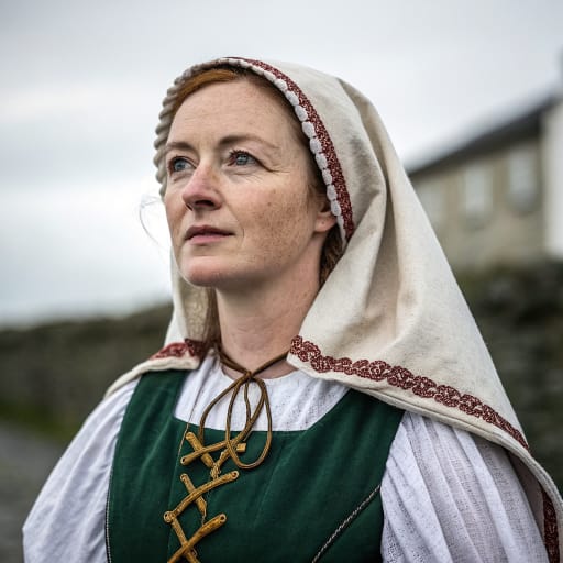 Irish woman from Ireland (Republic of Ireland, United Kingdom), variant 2