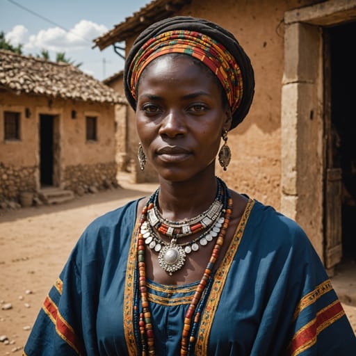 Italian Sub Saharan African woman from Italy (Sub-Saharan African-descended residents)