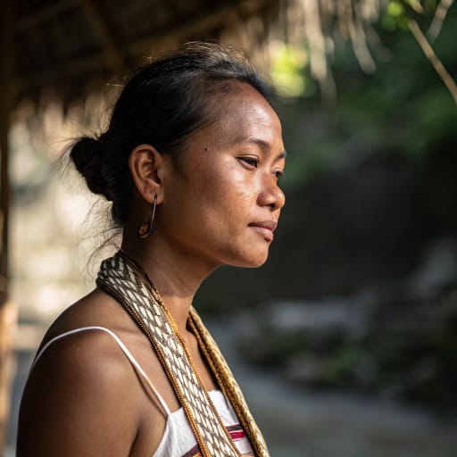 Ivatan woman from Batanes Islands, Philippines — South-Eastern Asia