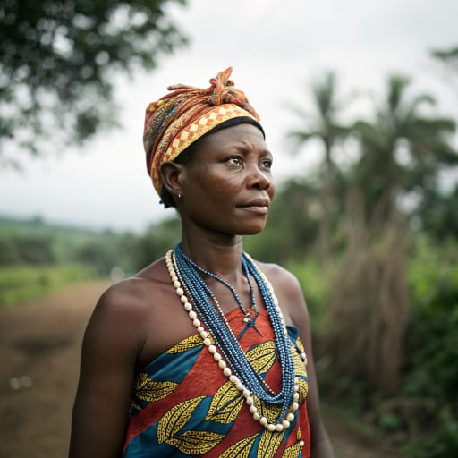 Jabo woman from Southeastern Liberia