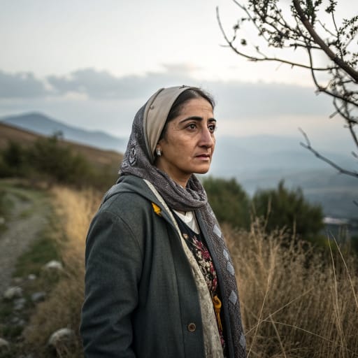 Jalali woman from Around Mount Ararat: Maku County in West Azerbaijan Province, Iran, and the Doğubayazıt area of Ağrı Province, Turkey