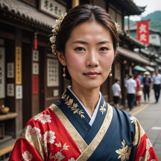 Japanese Hong Kong woman from Hong Kong (Japanese-descended residents)