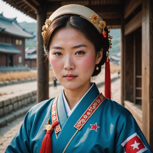 Japanese North Korean woman from North Korea (Japanese-descended residents)