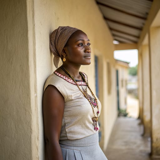 Jen woman from Upper Benue valley in Taraba State, Nigeria, mainly the Karim Lamido area