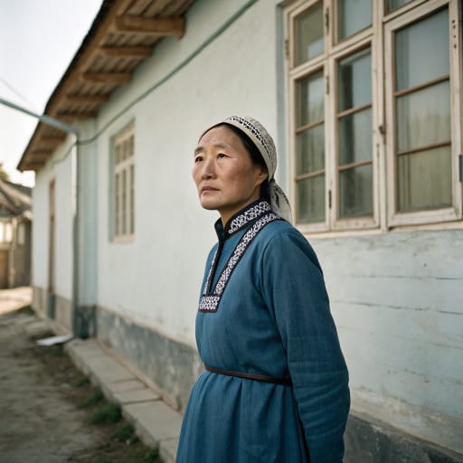 Jurchens woman from Manchuria: present-day northeast China (Heilongjiang, Jilin, Liaoning) and the Amur and Ussuri basins of the Russian Far East, with a fringe along the northern Korean border