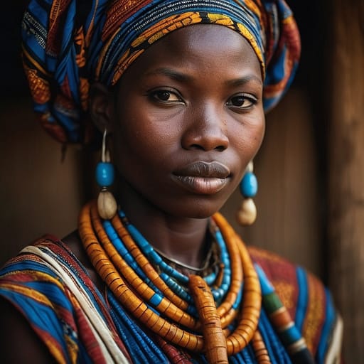 Kabyé woman from Northern Togo — West Africa