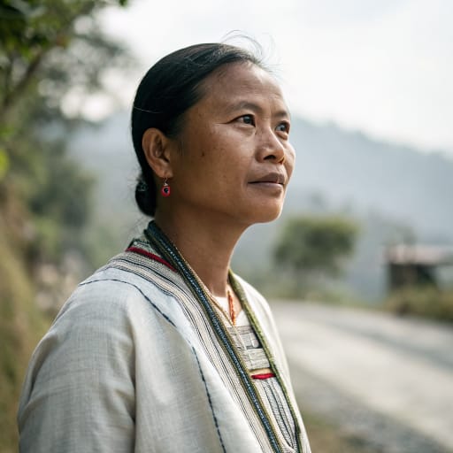 Kalinga woman from Kalinga province, Cordillera, Luzon, Philippines — related phenotype reference