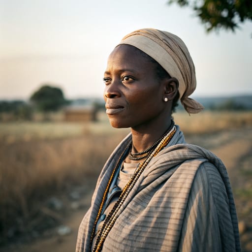 Kamantan : femme, référence phénotypique apparentée