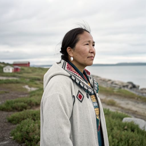 Kangiryuarmiut: mujer, referencia fenotípica relacionada