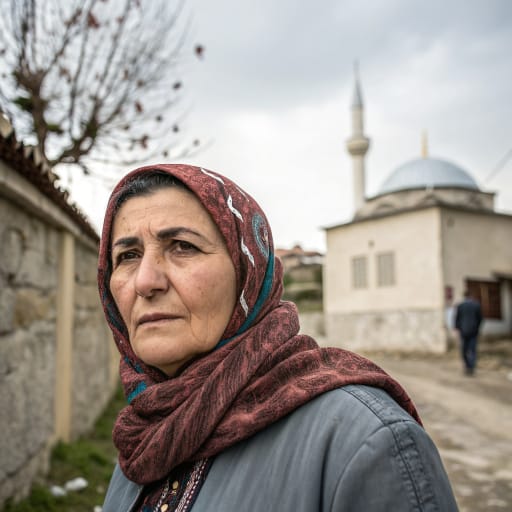 Karamanlides woman from Central Anatolia in present-day Turkey, especially Karaman, Konya, Niğde, Kayseri and Cappadocia, with merchant communities in Istanbul; most descendants have lived in Greece since the 1923 population exchange.