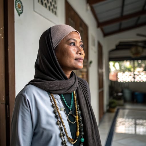 Kaur woman from Kaur Regency at the southern end of Bengkulu province, on the southwest coast of Sumatra, Indonesia