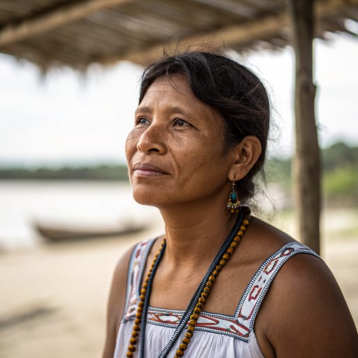 Kaxarari woman from Terra Indígena Kaxarari, on the border of Amazonas and Rondônia (municipalities of Lábrea and Porto Velho), near Acre, Brazil, related phenotype reference