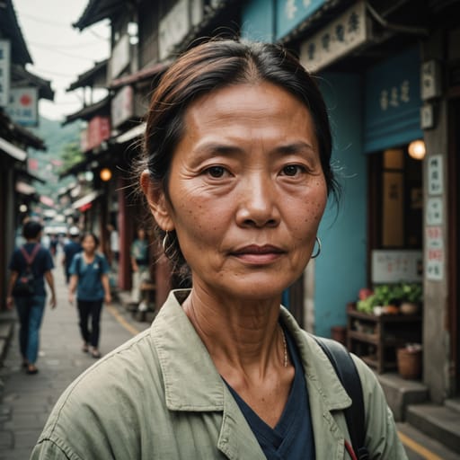 Ketagalan woman from Northern Taiwan: the Taipei Basin, the Tamsui and Keelung river valleys, and the north coast between Tamsui and Keelung, extending toward Taoyuan