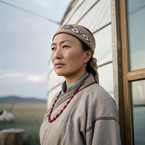 Khotogoid woman from Northwestern Mongolia, mainly Zavkhan and Khövsgöl provinces