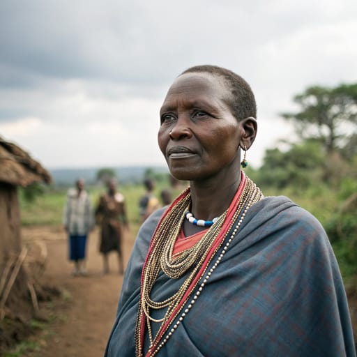 Kipsigis woman from Kericho and Bomet counties in the highlands of southwestern Kenya's Rift Valley, with communities in neighboring Nakuru, Narok and Nandi counties, related phenotype reference