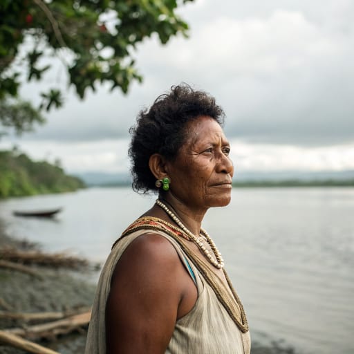 Kiwai : femme, référence phénotypique apparentée