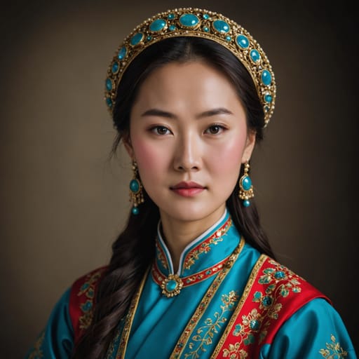 Korean Kazakhstani woman from Kazakhstan (Korean-descended residents)