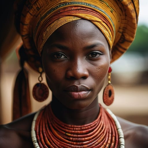 Krou — representative phenotype of Ivory Coast