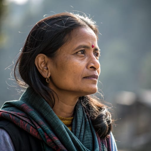 Kumaoni Rajputs woman from Kumaon division of Uttarakhand, India, chiefly Almora, Bageshwar, Champawat, Nainital and Pithoragarh districts, with large migrant communities in Haldwani, Delhi and other North Indian cities