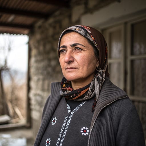 Küresünni woman from Highland districts of Tunceli, especially Pertek and Çemişgezek, with communities in Erzincan, Bingöl, Elazığ and Muş, eastern Turkey; substantial diaspora in Istanbul, western Turkish cities and Germany.
