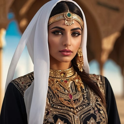 Kuwaiti Arab woman from Kuwait