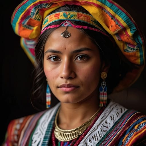 Ladino Guatemalan woman from Guatemala
