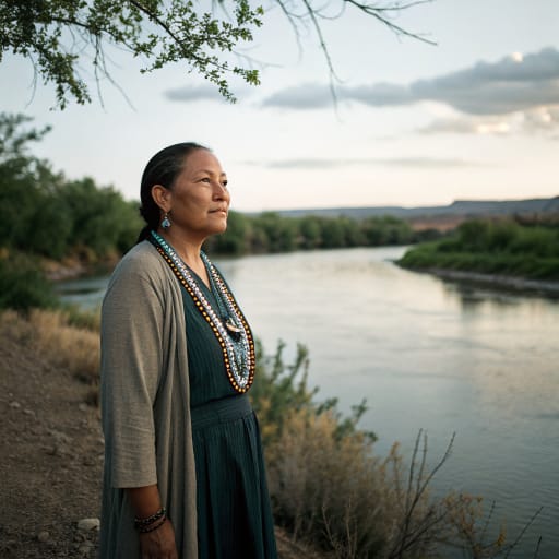 Laguna woman from West central New Mexico, United States, along the Rio San José between Albuquerque and Grants, related phenotype reference