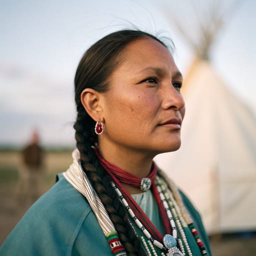 Lakota: Frau, verwandte Phänotyp-Referenz