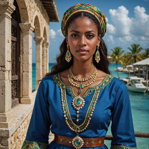 Lebanese-Syrian Bahamian woman from Bahamas