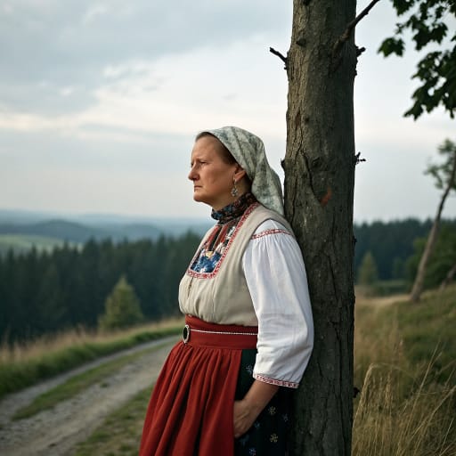 Lendians woman from Southeastern Poland and far western Ukraine: the San, Wisłok and upper Bug valleys around Sandomierz, Przemyśl and the Cherven Cities., related phenotype reference