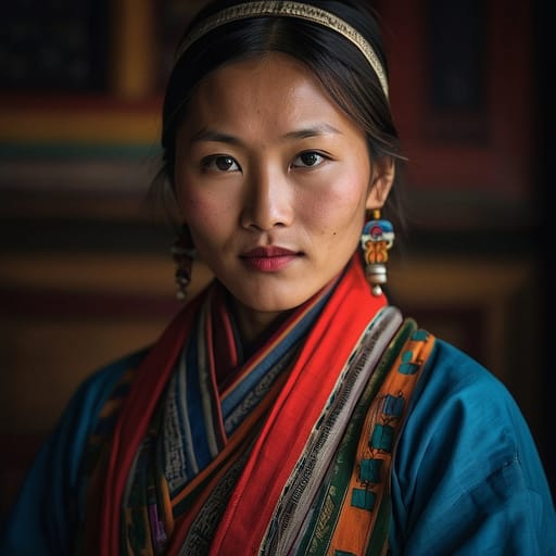 Lhotshampa — representative phenotype of Bhutan