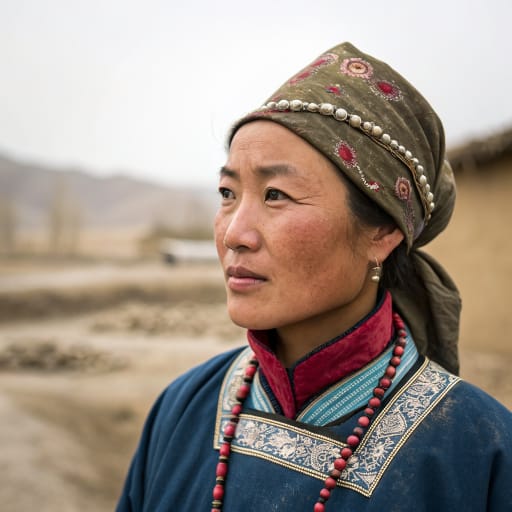 Luhun woman from Originally Guazhou, placed near Dunhuang in Gansu by tradition but disputed; from 638 BCE the upper Yi River valley southwest of Luoyang, around present-day Song County and Yichuan, Henan, China