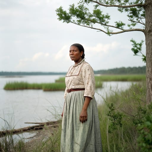 Machapunga woman from Coastal northeastern North Carolina around Lake Mattamuskeet and the lower Pamlico, in present-day Hyde County and neighboring counties, United States, related phenotype reference