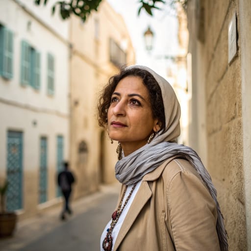 Maghrebi Jews woman from The Maghreb: Morocco, Algeria, Tunisia and Libya. Most now live in Israel and France, with small communities remaining in Morocco and Tunisia.