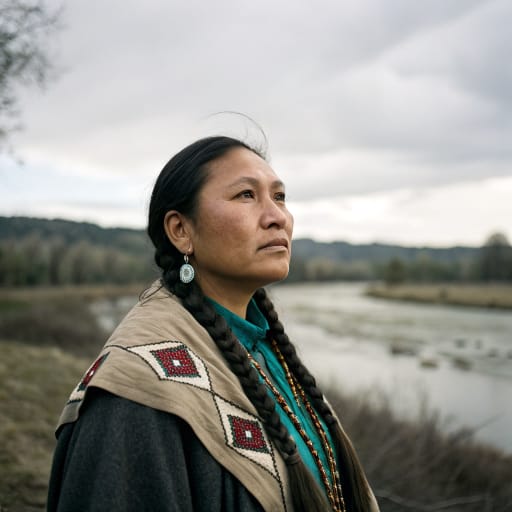 Maidu woman from The northern Sierra Nevada and the eastern edge of the Sacramento Valley in northern California, United States: the Feather, Yuba, Bear, and American River watersheds, plus Humbug Valley in Plumas County., related phenotype reference
