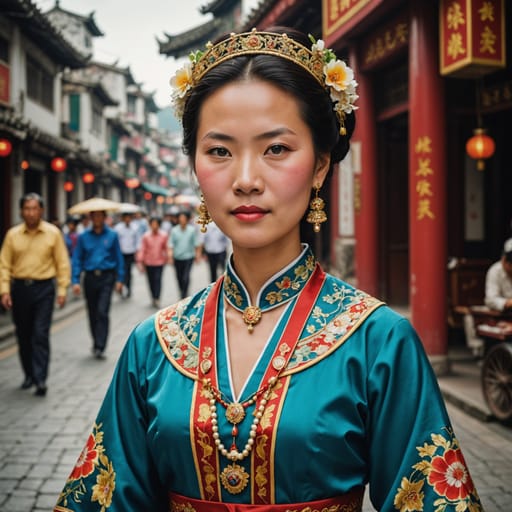 Mainlander Macanese woman from Macau — related phenotype reference