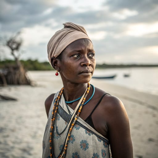 Makwe : femme, référence phénotypique apparentée