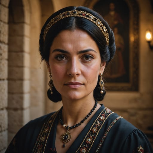 Maltese woman from Malta, related phenotype reference