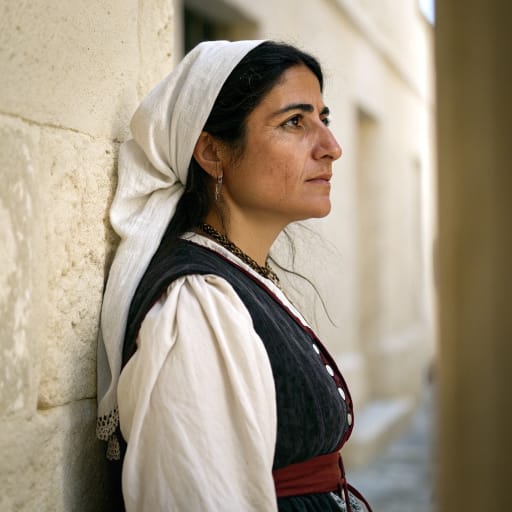 Maltese woman from Malta, variant 2