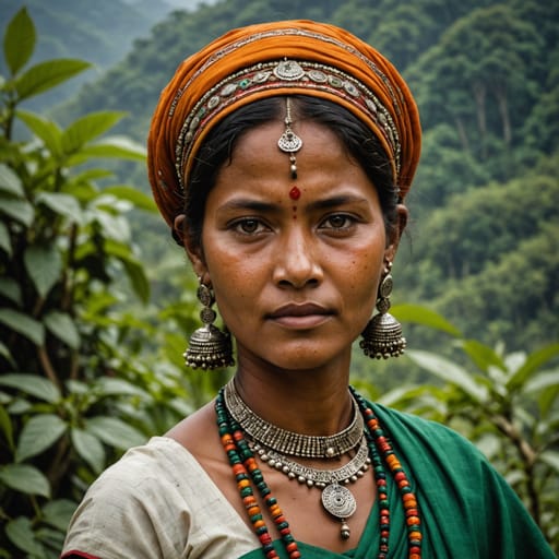 Marma woman from Bangladesh (Chittagong Hill Tracts) — South Asia