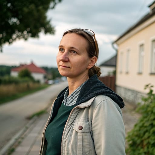 Masurians woman from Masuria, the lake district of northeastern Poland (Warmian-Masurian Voivodeship), formerly southern East Prussia; most descendants now live in Germany, related phenotype reference