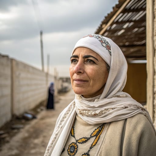 Mawali woman from Northern Syria: historically the steppe east of the Orontes between Hama and Aleppo, now largely settled in the Hama and Idlib countryside