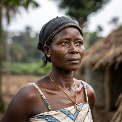 Mbama woman from Haut-Ogooué province in southeastern Gabon, especially the country around Franceville, and neighboring areas of the Republic of the Congo., related phenotype reference